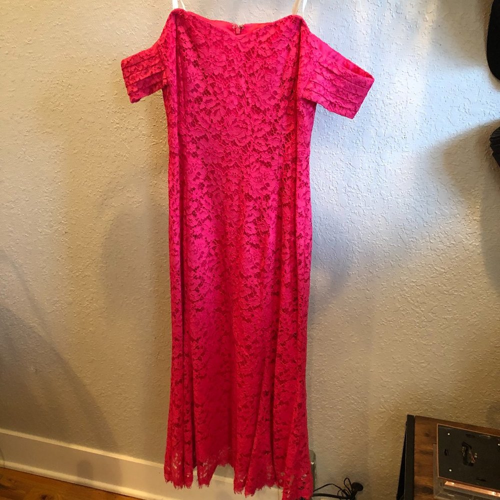 Shoshanna Midnight Fuchsia Dress
